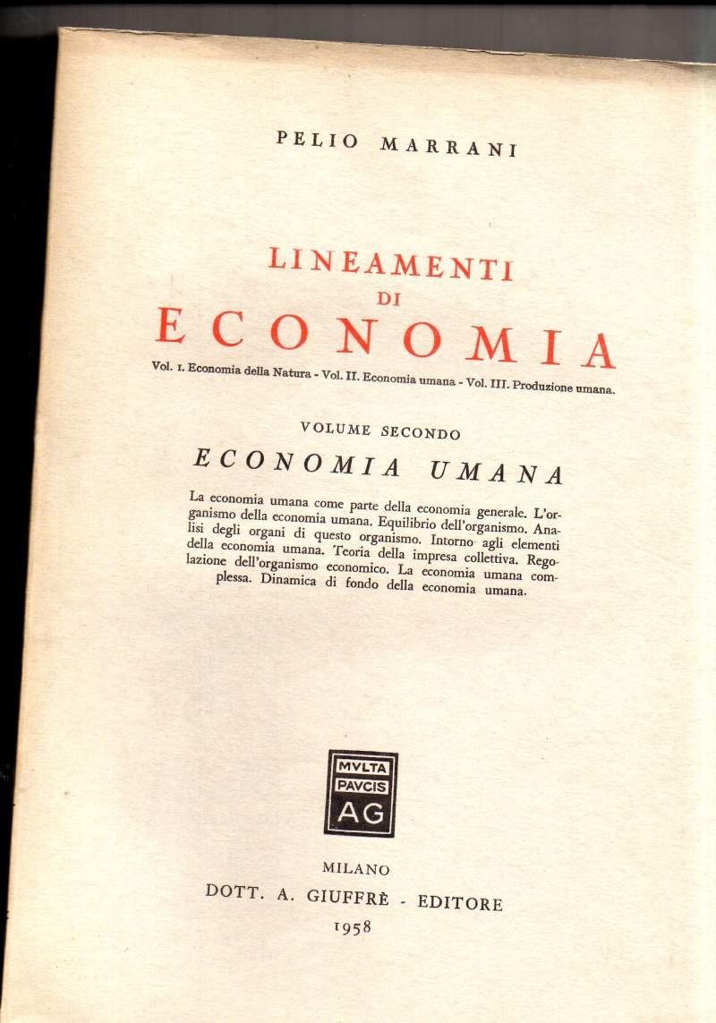 LINEAMENTI DI ECONOMIA