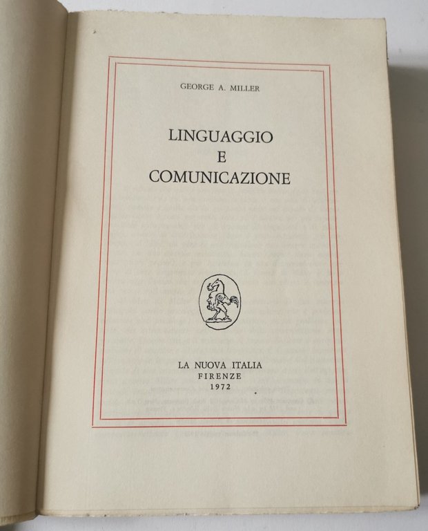 Linguaggio e comunicaziome