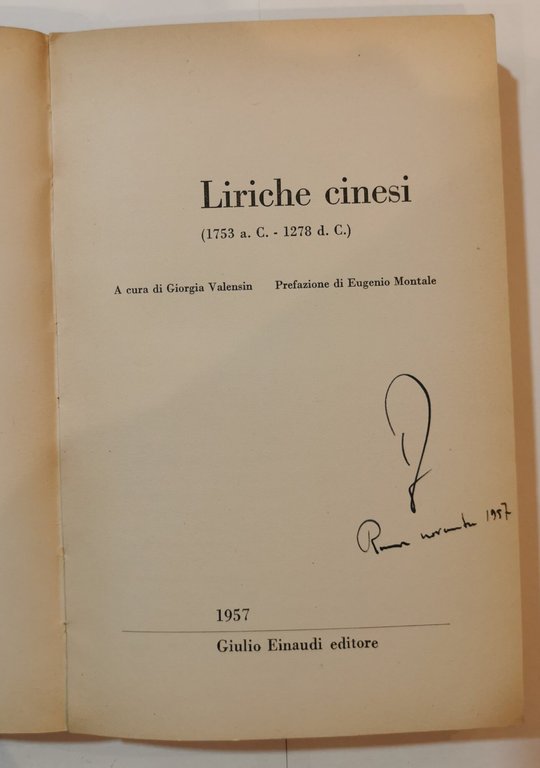 Liriche cinesi