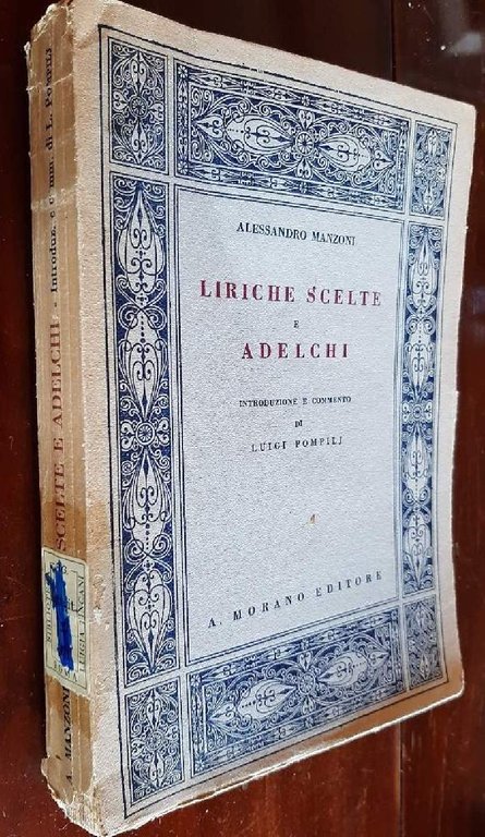 LIRICHE SCELTE E ADELCHI(1937)