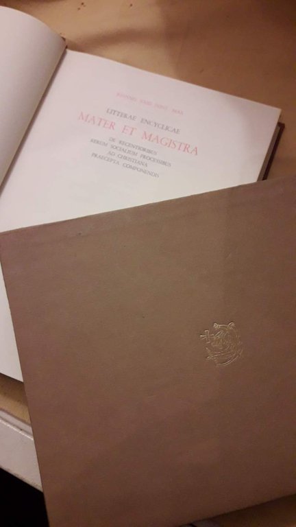 LITTERAE ENCYCLICAE MATER ET MAGISTRA(1962)