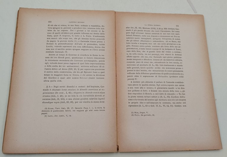 Lo scetticismo degli accademici- Parte Prima- Le fonti-La Storia esterna-La …