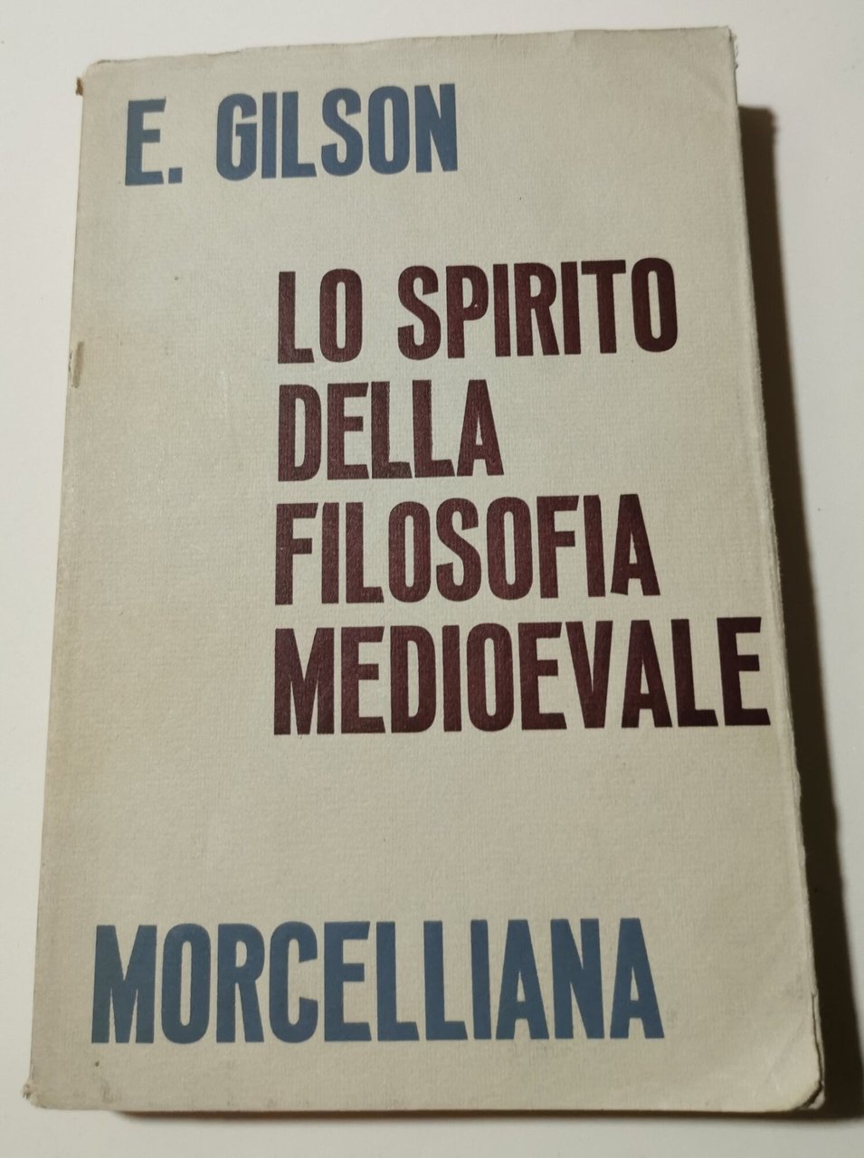 Lo spirito della filosofia medioevale