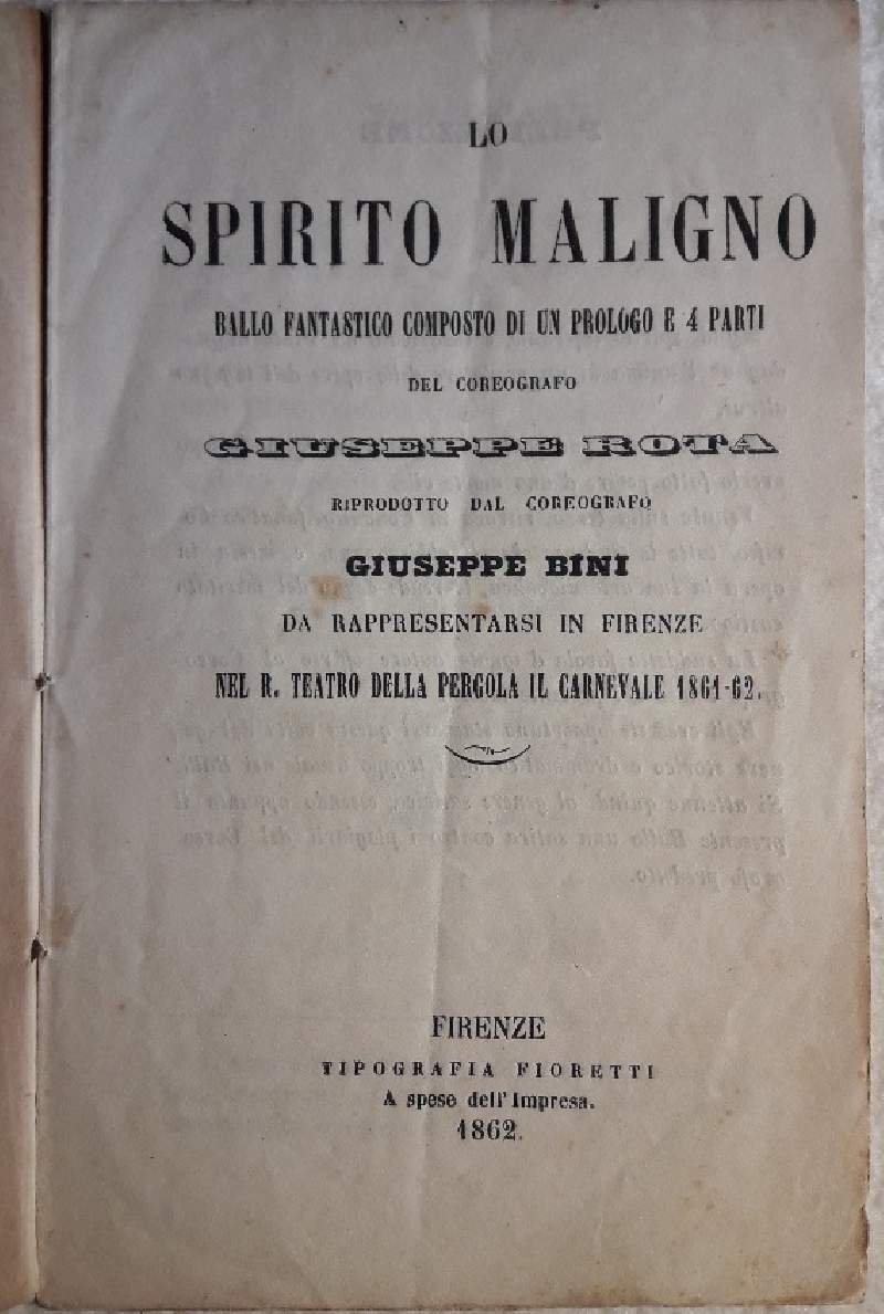 LO SPIRITO MALIGNO(1862)