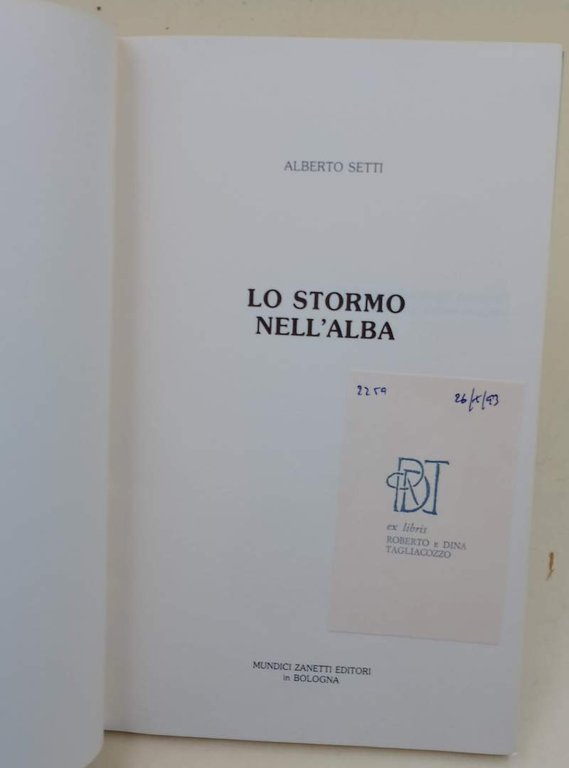 LO STORMO NELL'ALBA(1993)