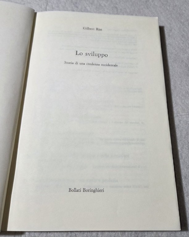 Lo sviluppo. Storia di una credenza occidentale | Immagine Gallery 2