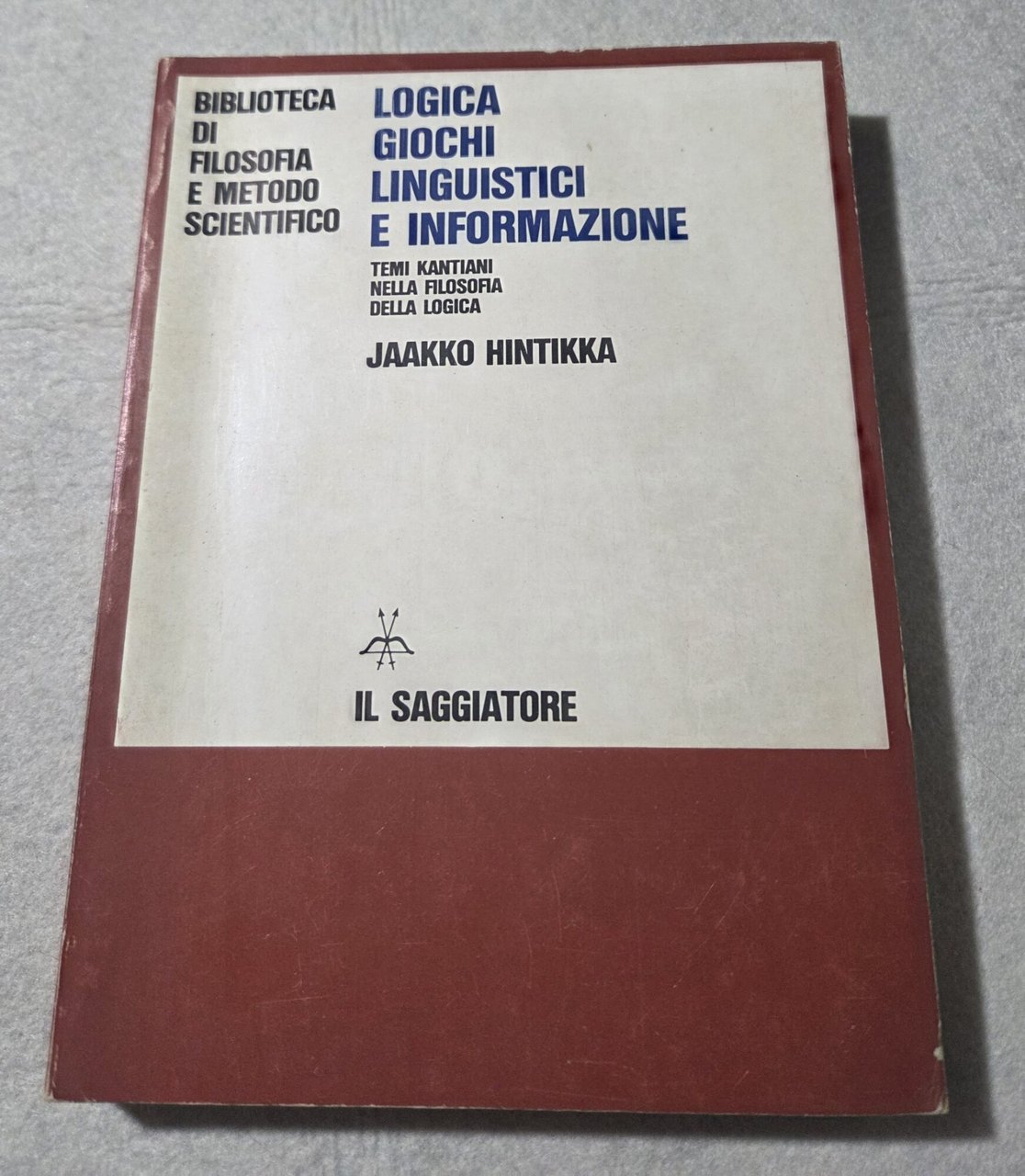 Logica giochi linguistici e informazione | Immagine principale
