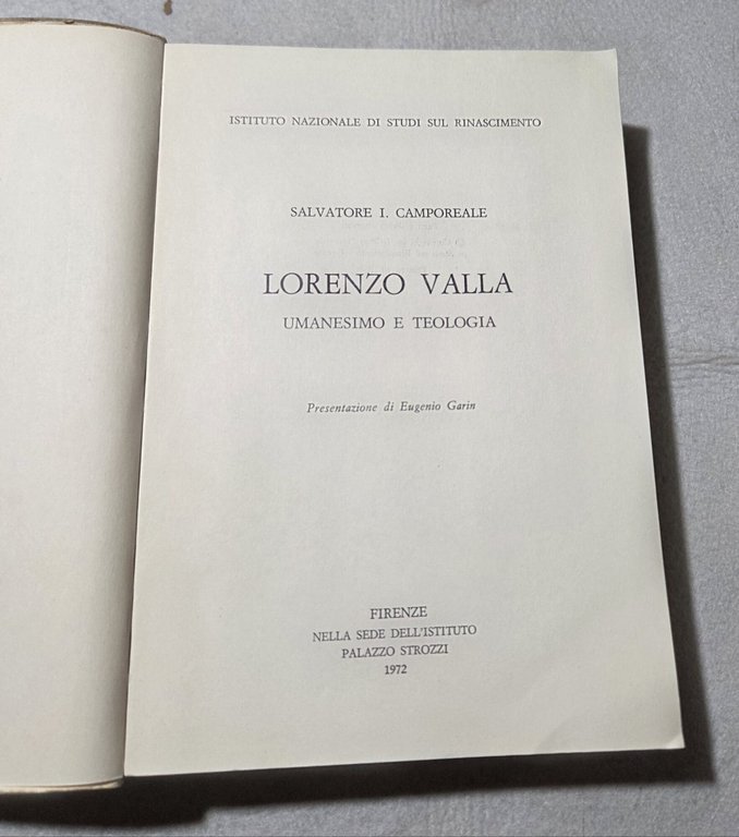 Lorenzo Valla - Umanesimo e Teologia | Immagine Gallery 2