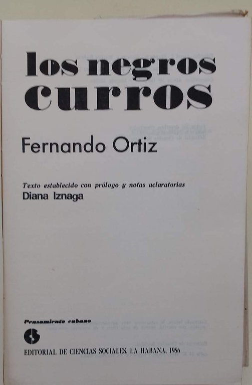 LOS NEGROS CURROS(1986)