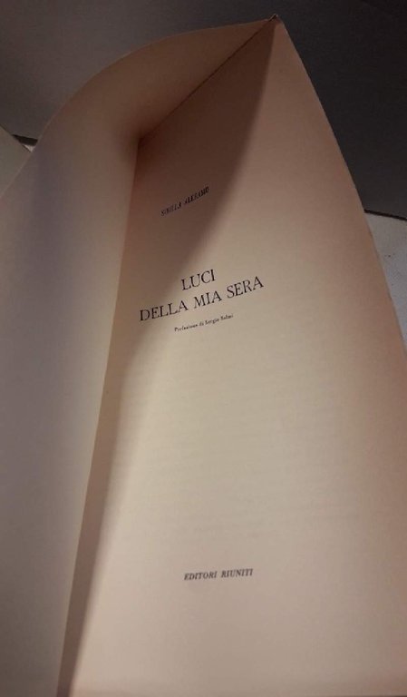 LUCI DELLA MIA SERA(1956)
