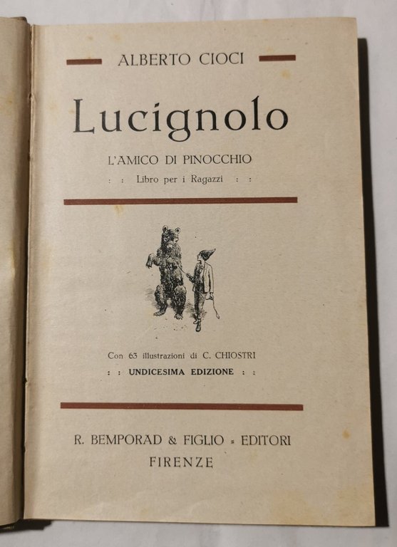 Lucignolo - L'amico di Pinocchio