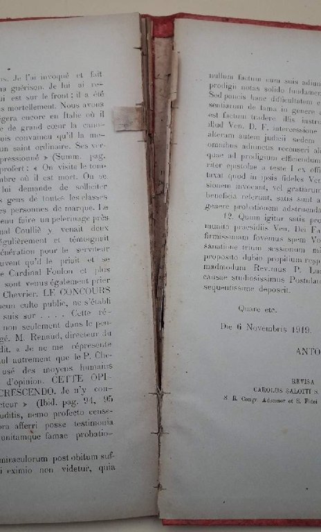 LUGDUNEN BEATIFICATIONIS ET CANONIZATIONIS VEN. SERVI DEI ANTONII CHEVRIER PRESBYTERI( …