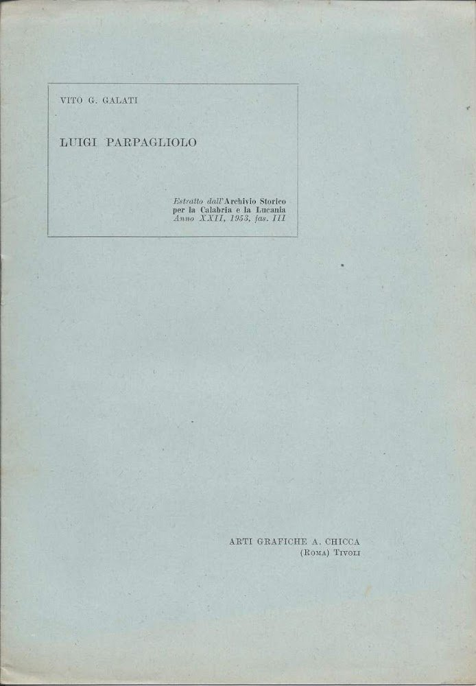 LUIGI PARPAGLIOLO (1953)