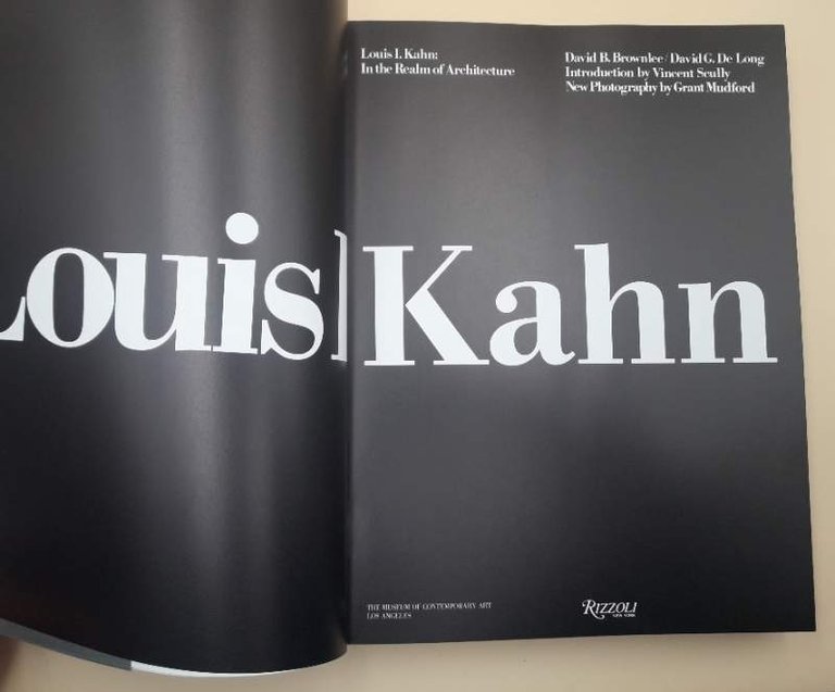 LUIS I.KAHN: IN THE REALM OF ARCHITECTURE(1991)