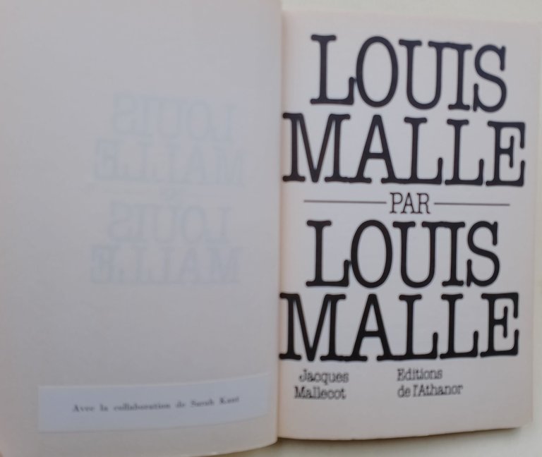 Luois Malle par Louis Malle