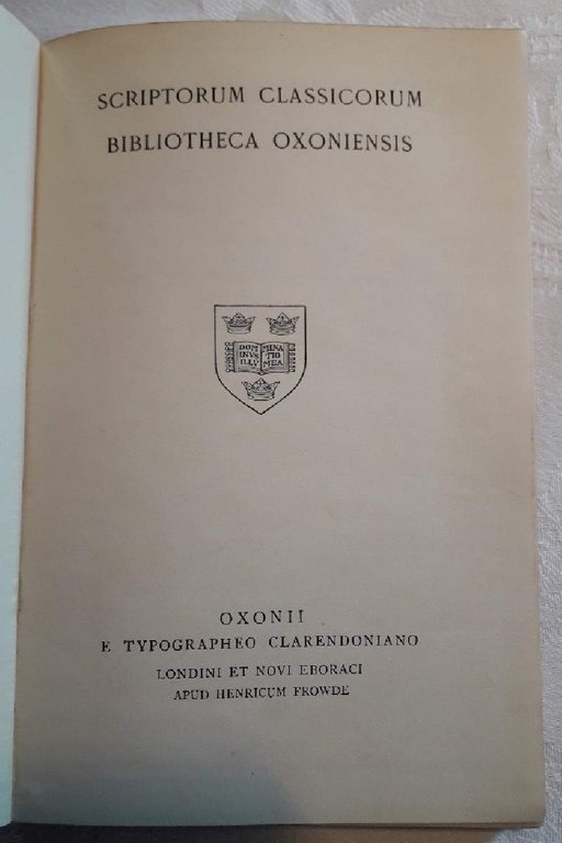 M.ANTONINUS IMPERATOR AD SE IPSUM