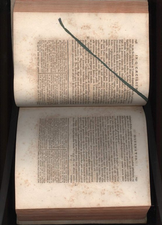 M. TULII CICERONIS OPERA, CUM DELECTU COMMENTARIORUM EDEBAT JOSEPHUS OLIVETUS, … | Immagine Gallery 4