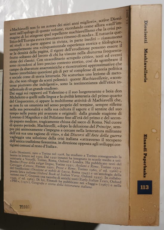 Machiavellerie - Storia e fortuna di Machiavelli