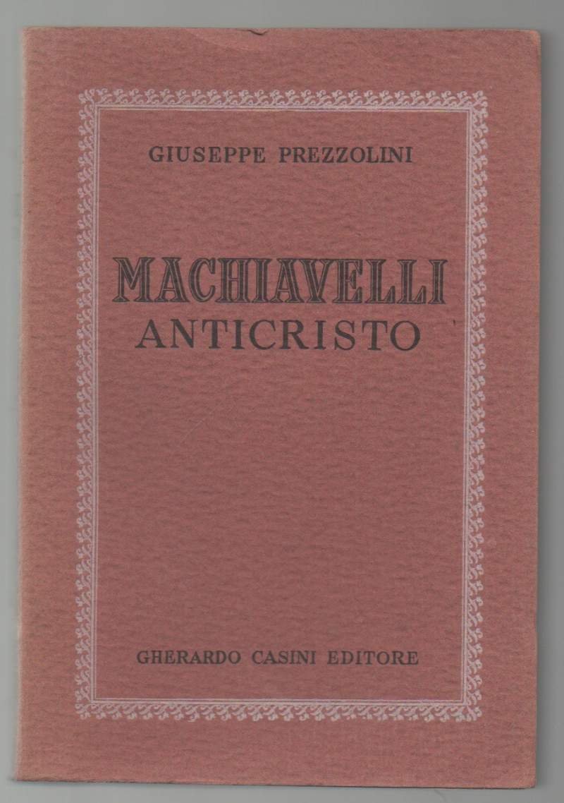 MACHIAVELLI ANTICRISTO (1954)