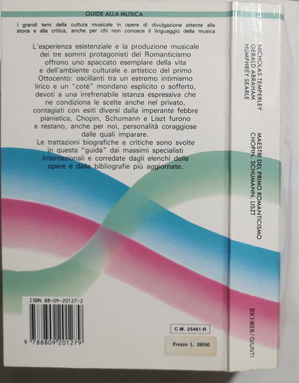 Maestri del primo Romanticismo: Chopin, Schumann, Liszt