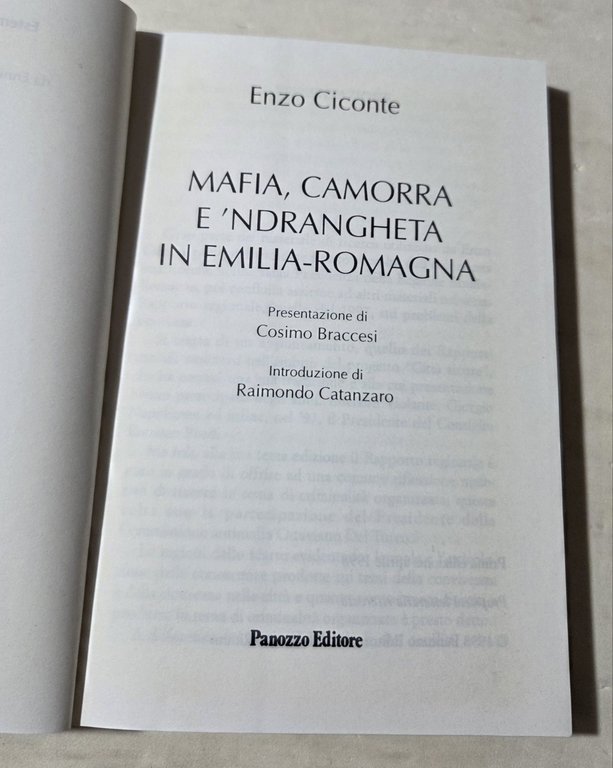 Mafia, Camorra e 'Ndrangheta in Emilia Romagna