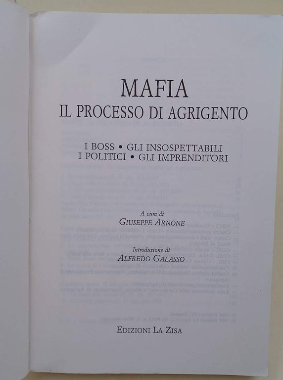 MAFIA IL PROCESSO DI AGRIGENTO-I BOSS-GLI INSOSPETTABILI-I POLITICI-GLI IMPRENDITORI(1988)