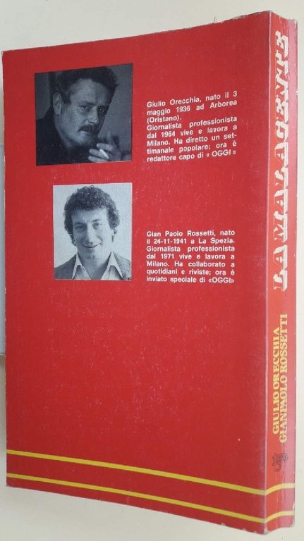 MALAGENTE-'NDRANGHETA, MAFIA &amp; CAMORRA( 1982)