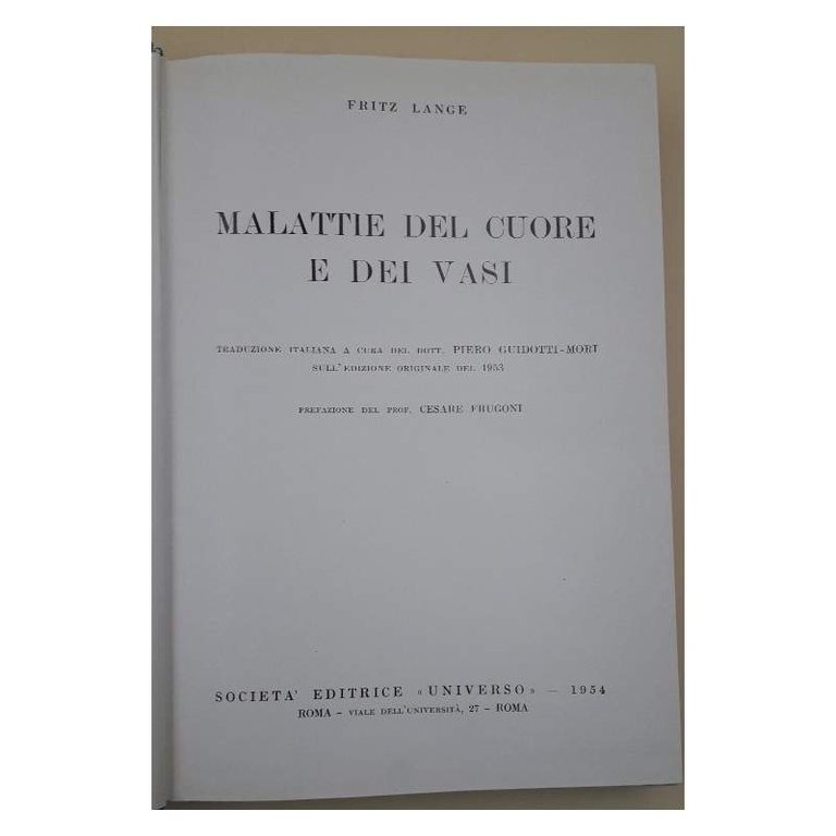 MALATTIE DEL CUORE E DEI VASI( 1954)