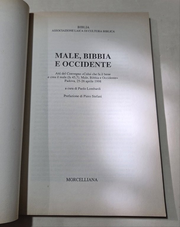 Male, Bibbia e Occidente | Immagine Gallery 2