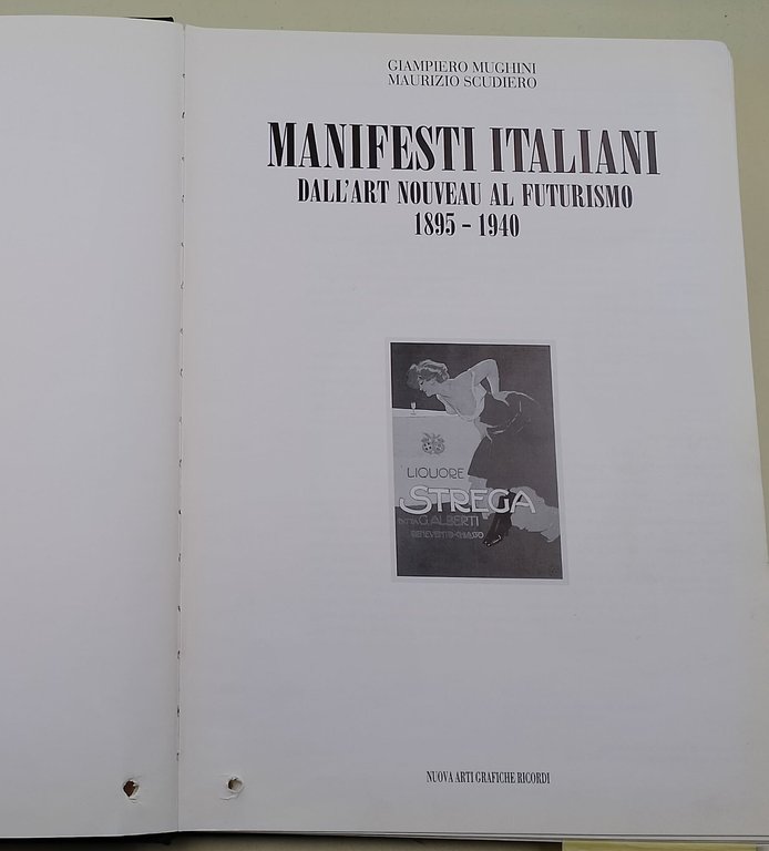 Manifesti italiani dall'art Nouveau al futurismo 1895-1940