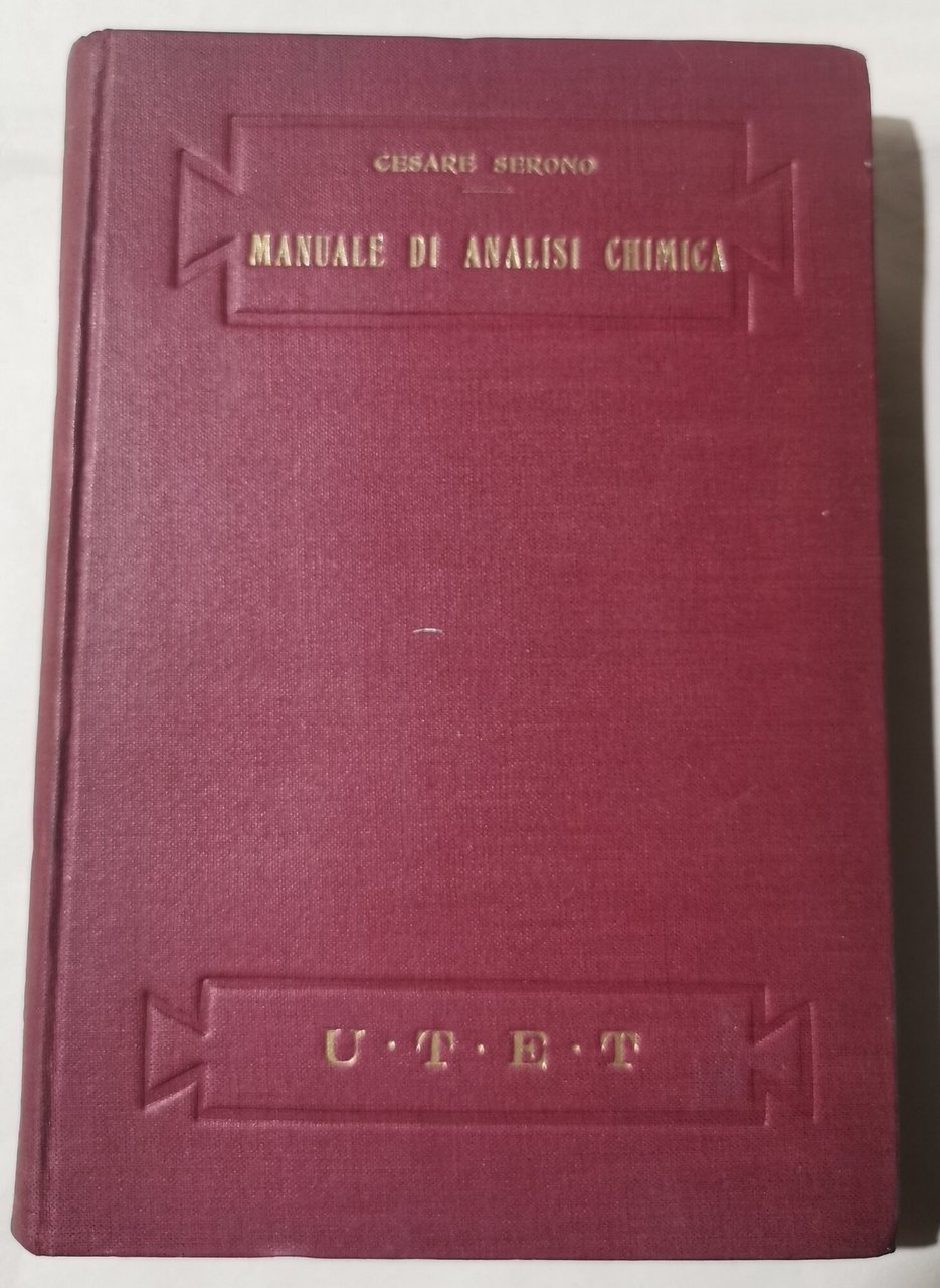 Manuale di analisi chimica