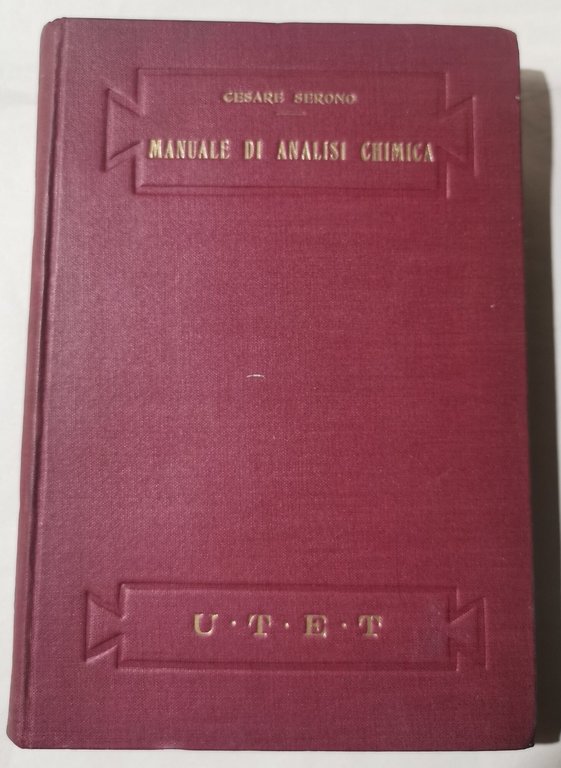 Manuale di analisi chimica