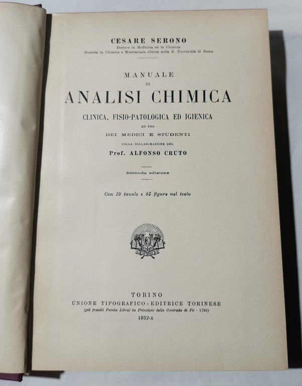 Manuale di analisi chimica