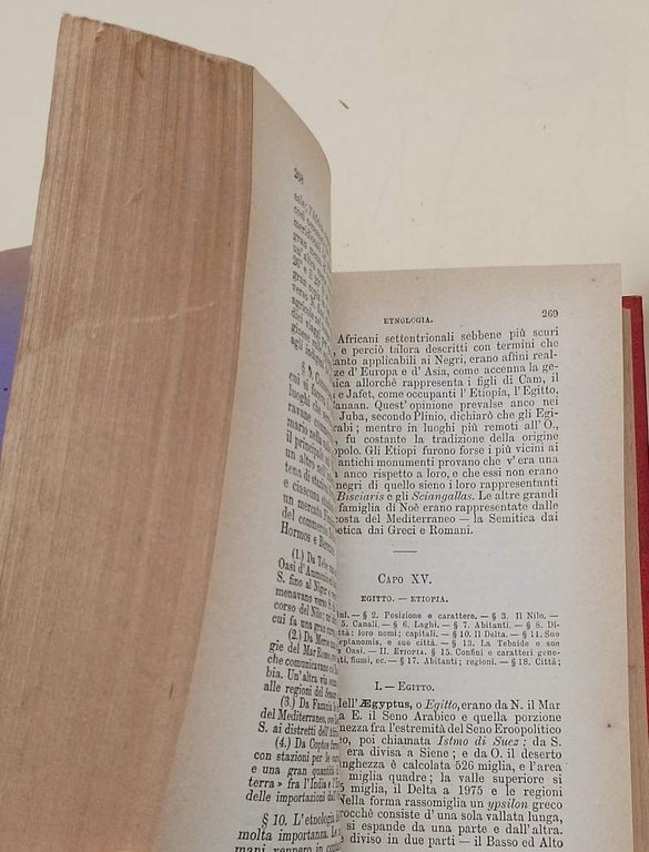 MANUALE DI GEOGRAFIA MODERNA/MANUALE DI GEOGRAFIA ANTICA( 1879/1882)