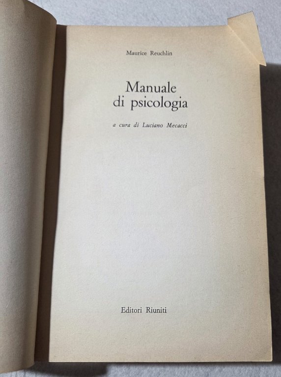 Manuale di psicologia | Immagine Gallery 2