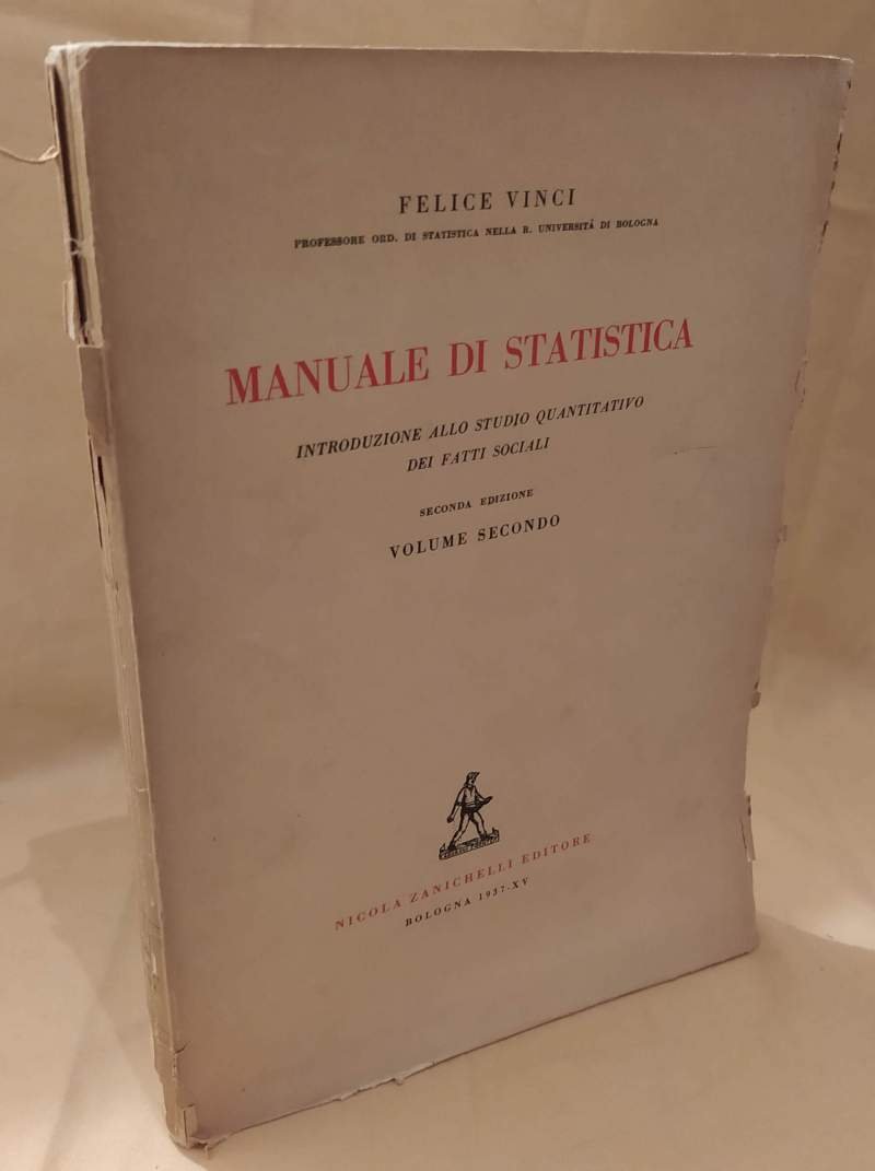 MANUALE DI STATISTICA introduzione allo studio quantitativo dei fatti sociali …