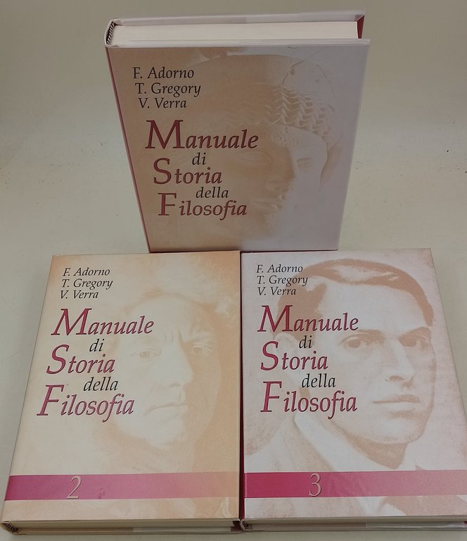 Manuale di Storia della Filosofia- 3 voll.