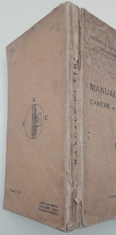 MANUALE DI TIRI CARICHE E CARICATURE(1936)