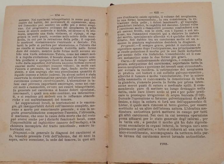 MANUALE DIAGNOSTICO-TERAPEUTICO-GENERALE MEDICO CHIRURGICO COMPILATO A SISTEMA MODERNO( 1890)
