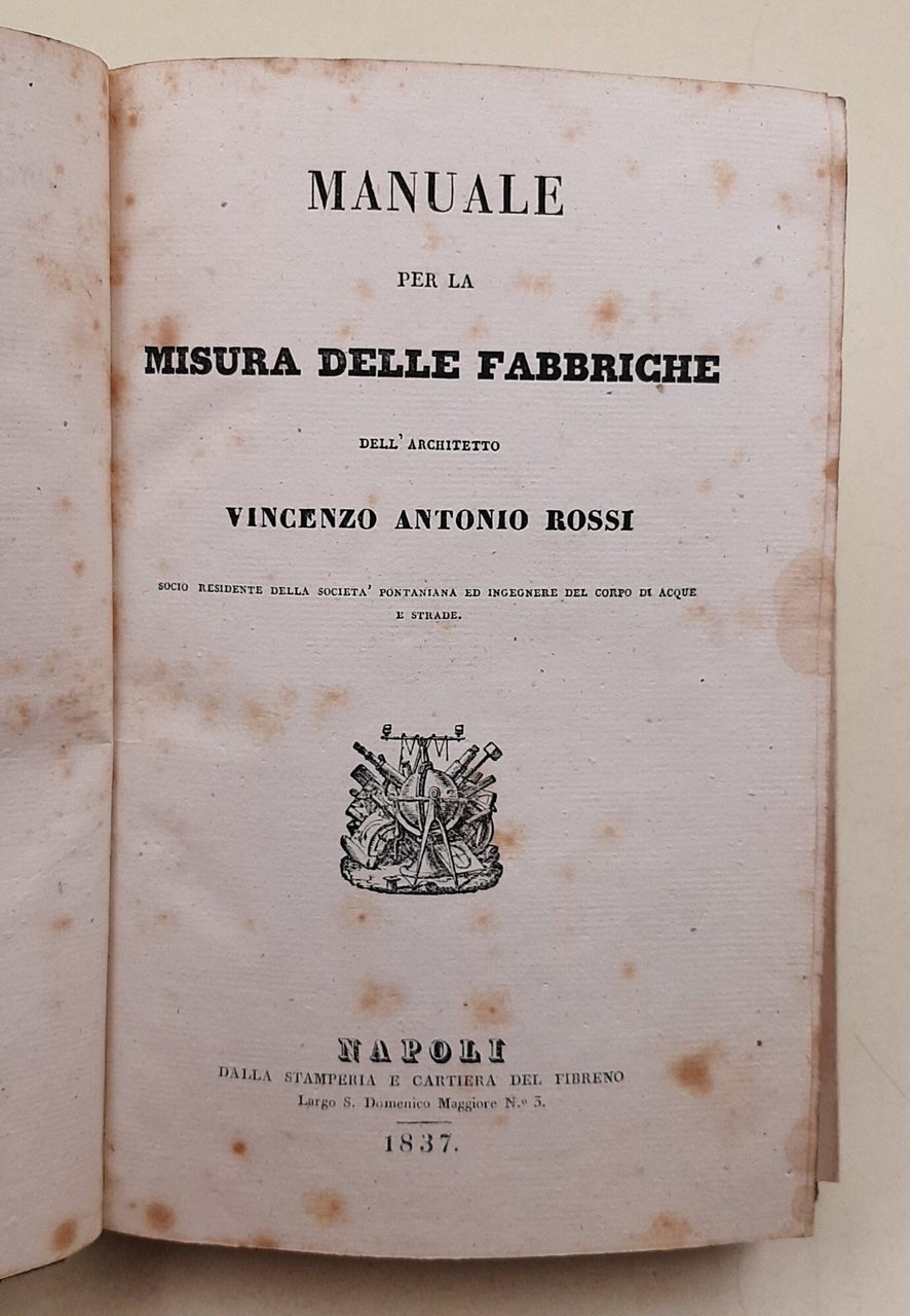 Manuale per la misura delle fabbriche | Immagine principale
