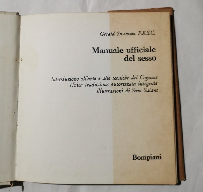 Manuale ufficiale del sesso - Introduzione all'arte e alle tecniche …