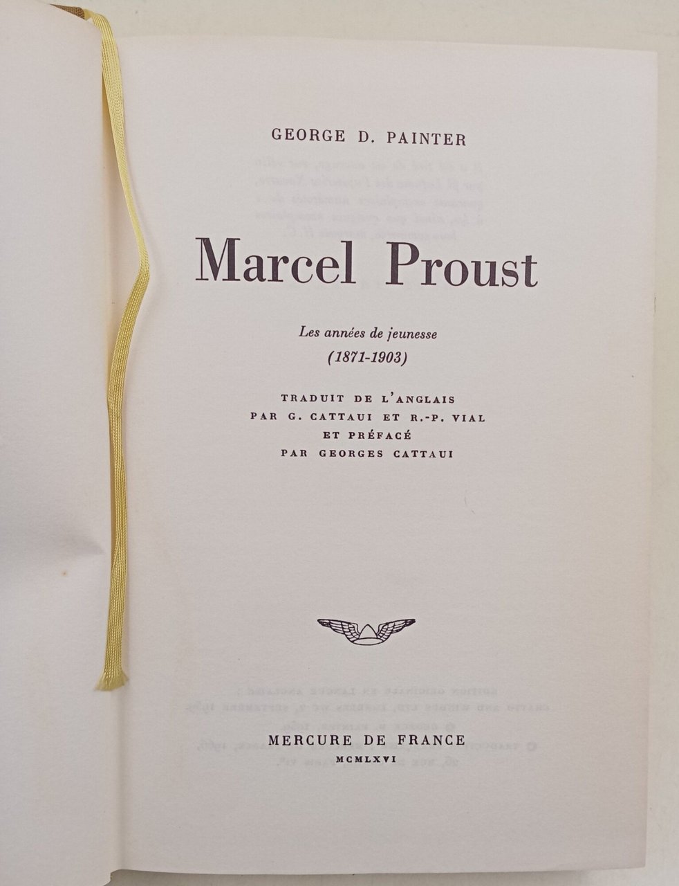 Marcel Proust- Les annees de jeunesse ( 1871- 1903) | Immagine principale