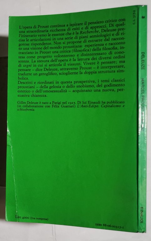 Marcel Proust e i segni