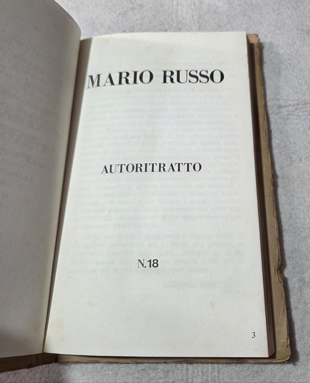 Mario Russo - Autoritratto | Immagine Gallery 2