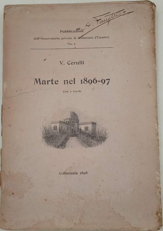 MARTE NEL 1896-1897(1898)