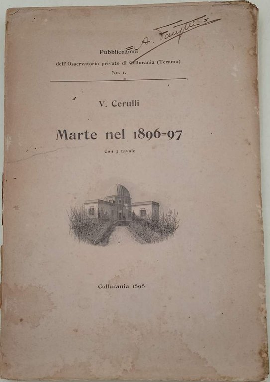 MARTE NEL 1896-1897(1898)