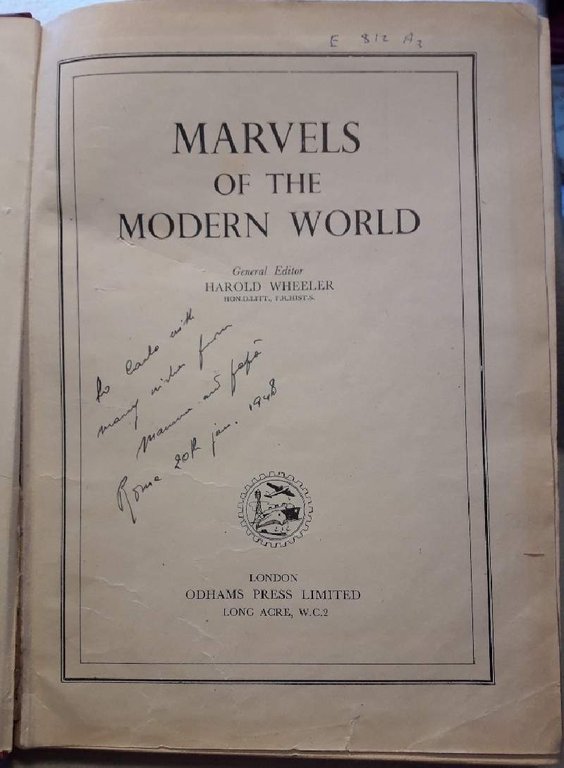 MARVELS OF THE MODERN WORLD(Anni '40)