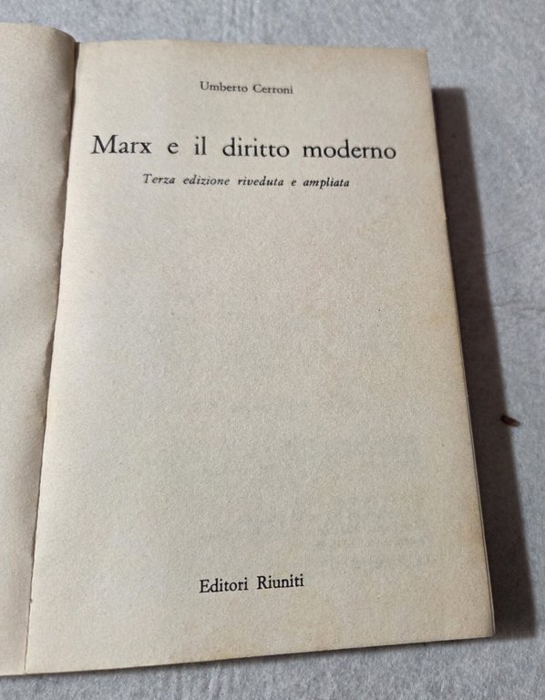 Marx e il diritto moderno | Immagine Gallery 2