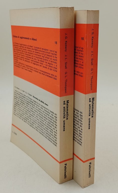 Matematica ed attivita' umane- 2 voll.