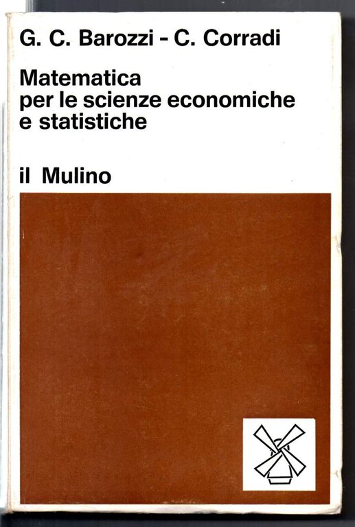 MATEMATICA PER LE SCIENZE ECONOMICHE E STATISTICHE